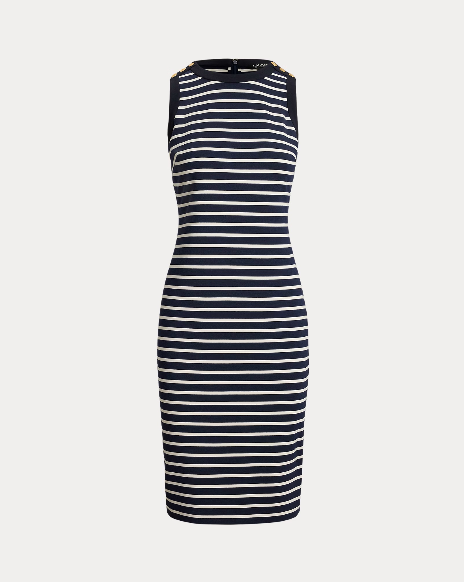 LAUREN RALPH LAUREN STRIPED ΦΟΡΕΜΑ