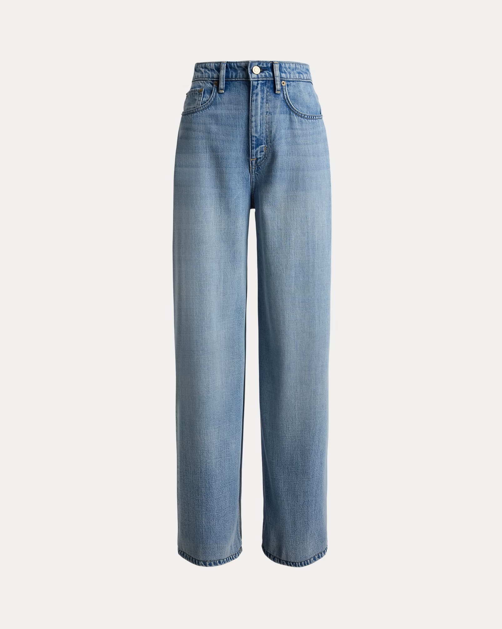LAUREN RALPH LAUREN HIGH-RISE WIDE-LEG JEANS