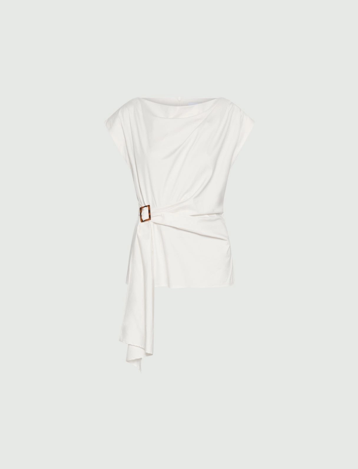 MARELLA MLLSUPREMO SLEEVELESS DRAPED ΜΠΛΟΥΖΑ 