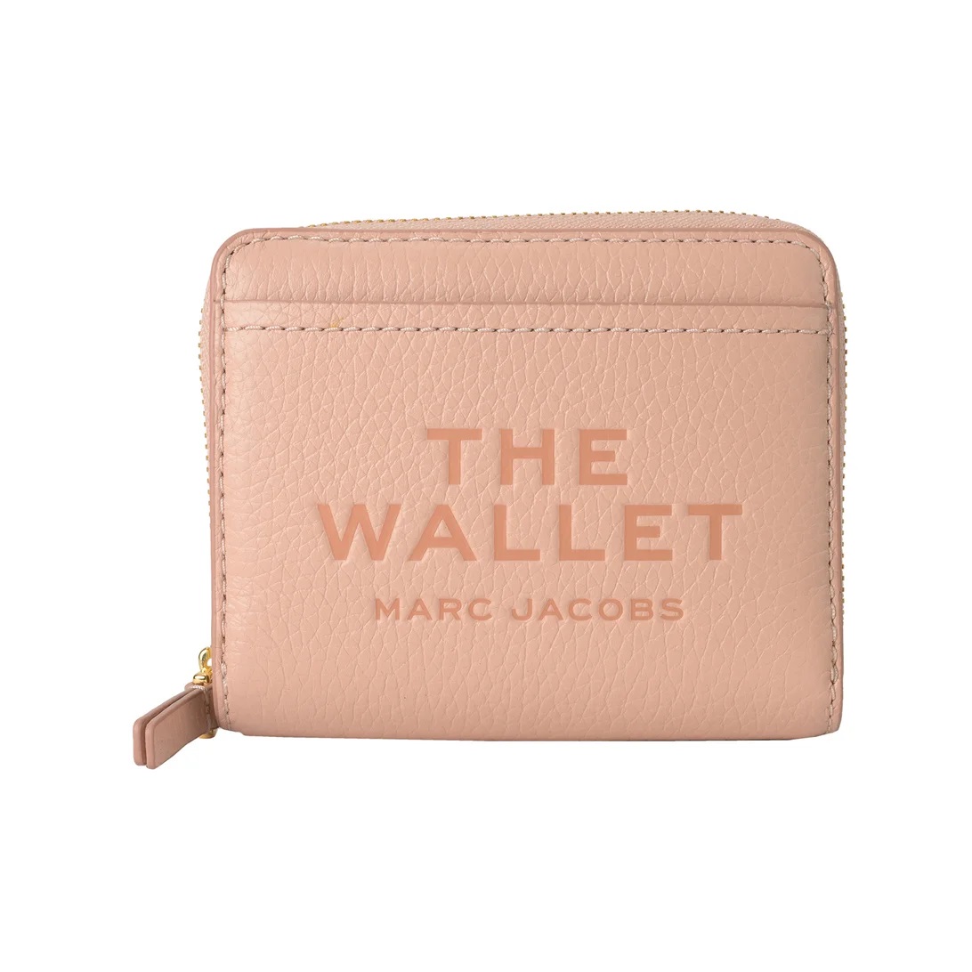MARC JACOBS THE LEATHER MINI COMPACT ΠΟΡΤΟΦΟΛΙ