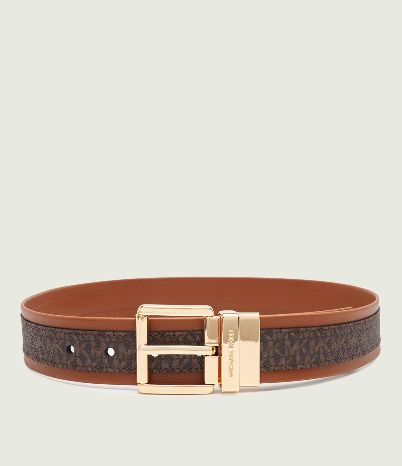 MICHAEL KORS REVERSIBLE LOGO/LEATHER ΖΩΝΗ