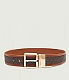 MICHAEL KORS REVERSIBLE LOGO/LEATHER ΖΩΝΗ