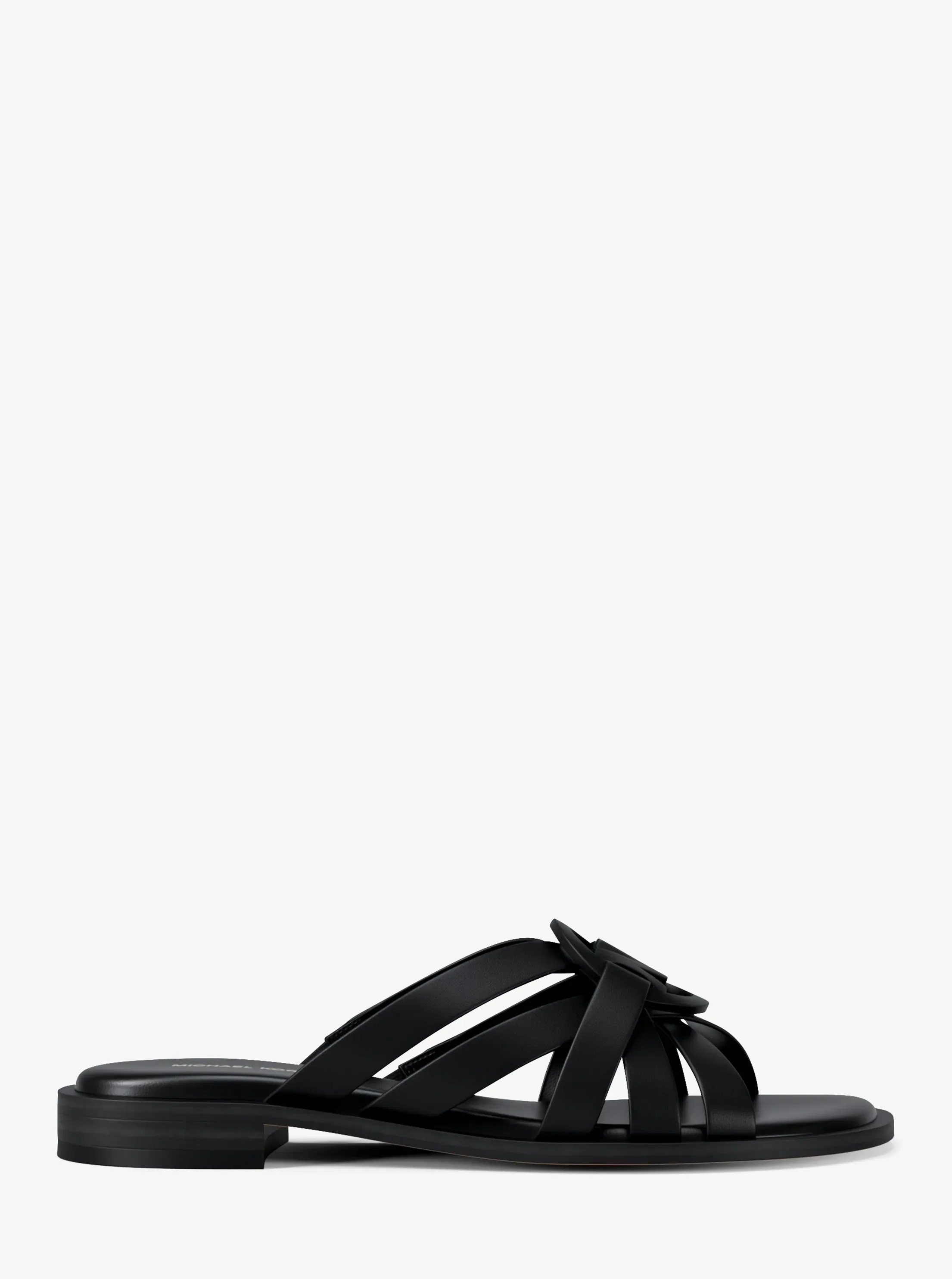 MICHAEL KORS ERIKA LEATHER SLIDE ΠΕΔΙΛΑ