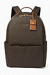 MICHAEL KORS SABLE LARGE SIGNATURE LOGO ΣΑΚΙΔΙΟ