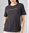 MICHAEL KORS STUD COTTON T-SHIRT