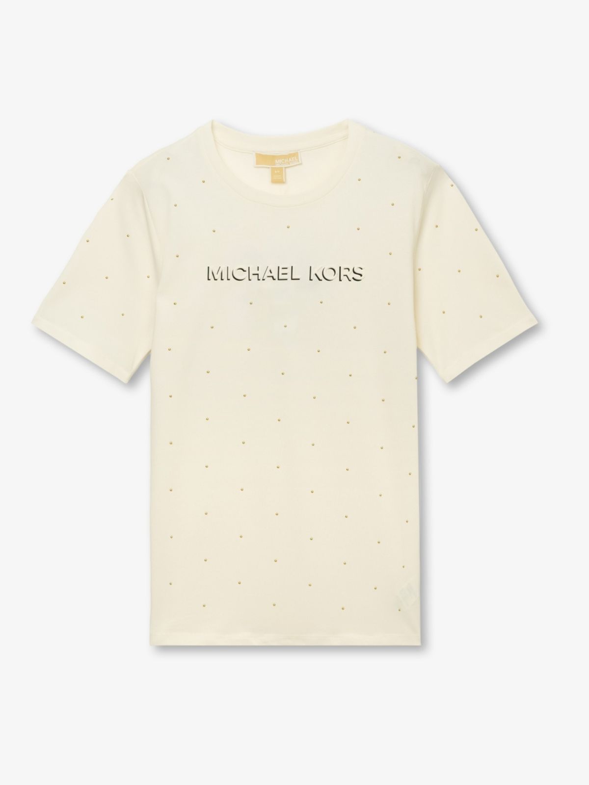 MICHAEL KORS STUD COTTON T-SHIRT