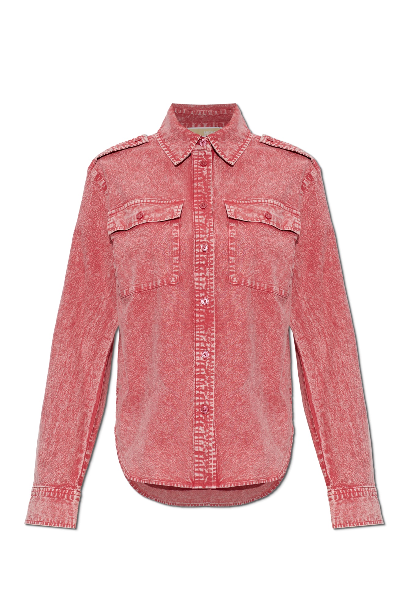 MICHAEL KORS GARMENT-DYED DENIM ΠΟΥΚΑΜΙΣΟ