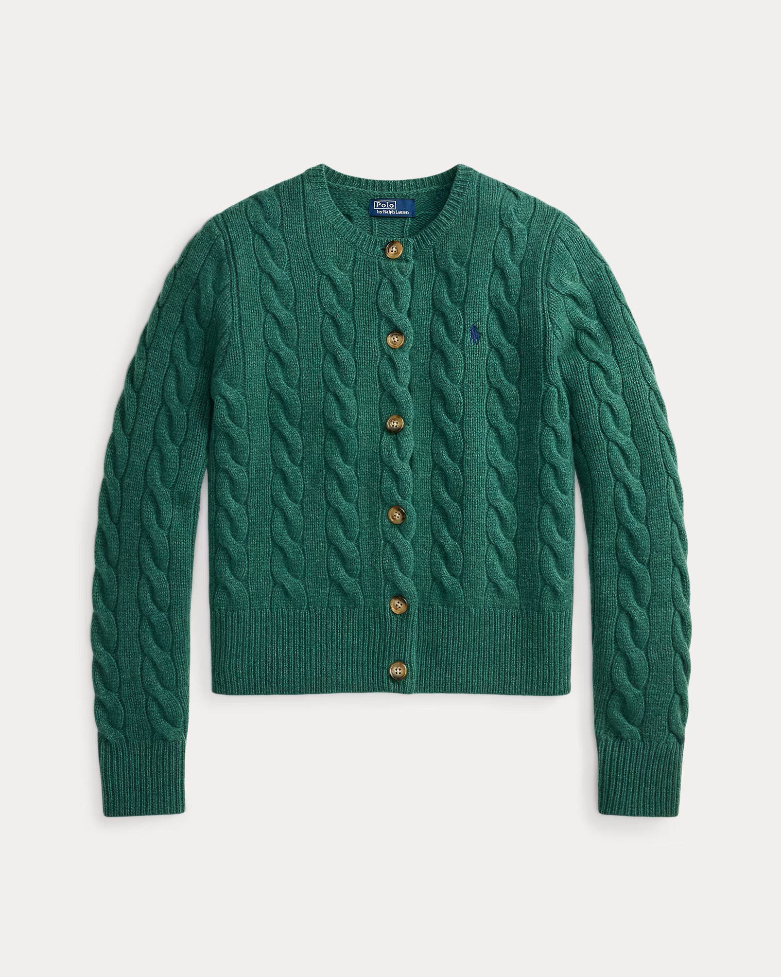 POLO RALPH LAUREN CABLE-KNIT WOOL-CASHMERE ΖΑΚΕΤΑ