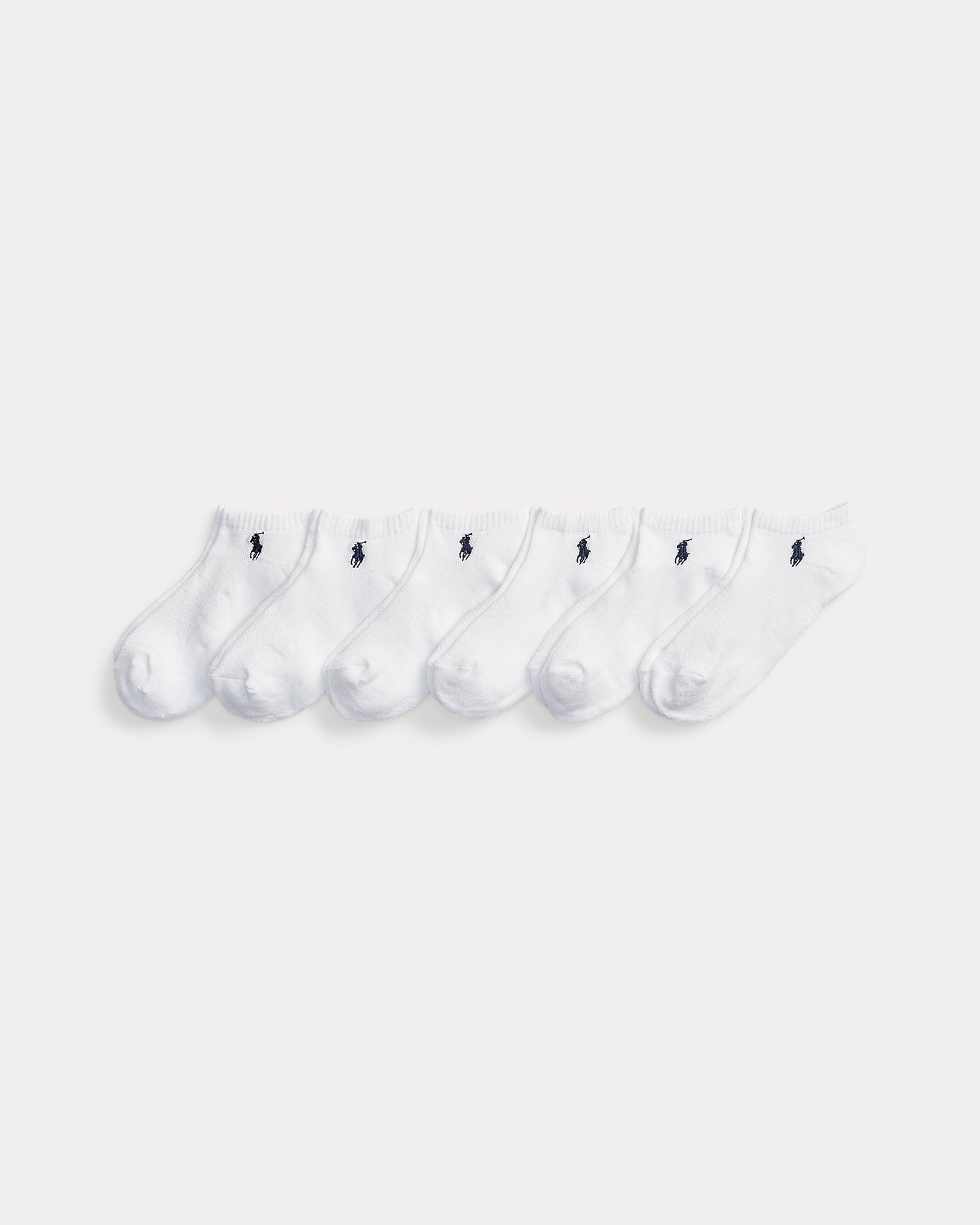 POLO RALPH LAUREN LOW-PROFILE SPORT SOCKS 6-PACK