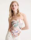 MARELLA MLATEMPO PURE SILK SATIN ΜΑΝΤΗΛΙ