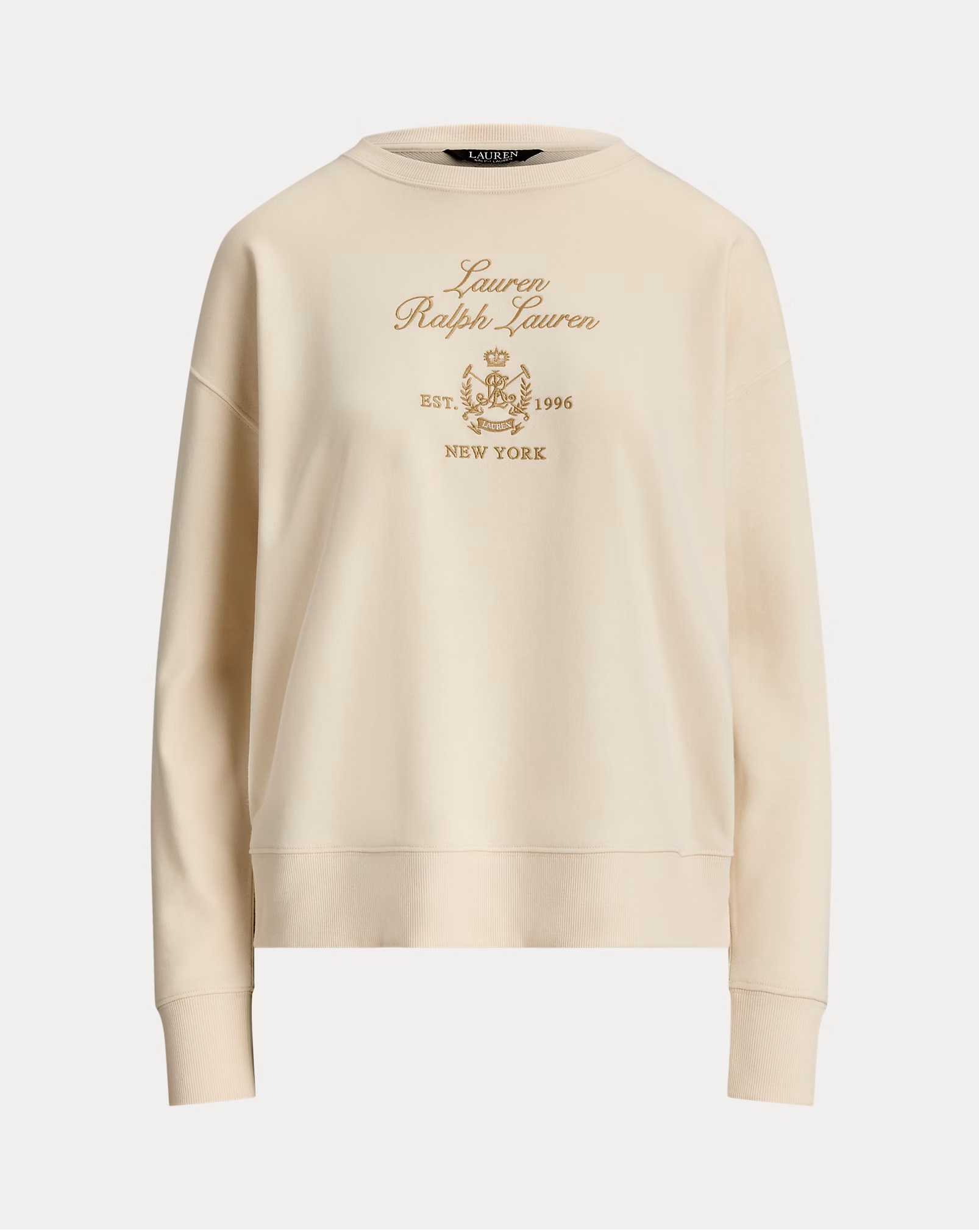 LAUREN RALPH LAUREN EMPROIDERED CREST FRENCH TERRY ΦΟΥΤΕΡ