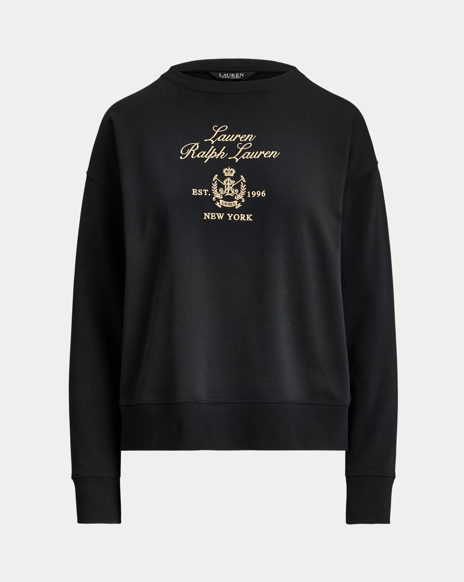 LAUREN RALPH LAUREN EMPROIDERED CREST FRENCH TERRY ΦΟΥΤΕΡ