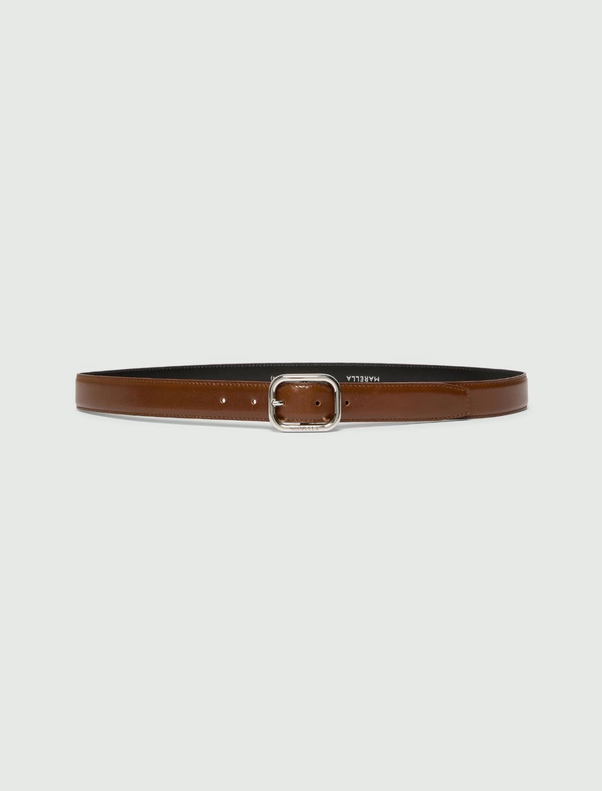 MARELLA MLLCALCO ANTIQUED POLISHED LEATHER ΖΩΝΗ