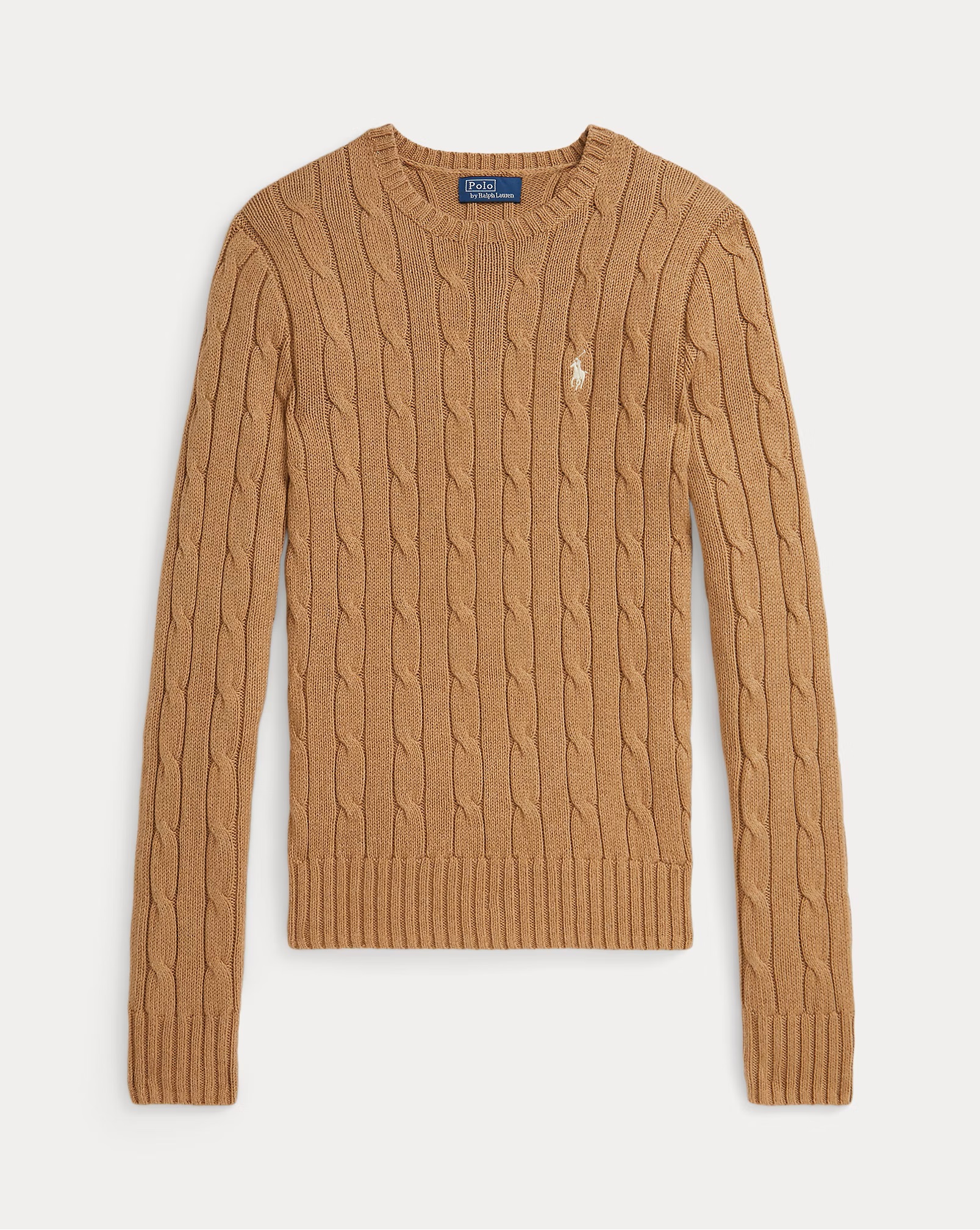 POLO RALPH LAUREN CABLE-KNIT COTTON CREWNECK ΠΛΕΚΤΟ
