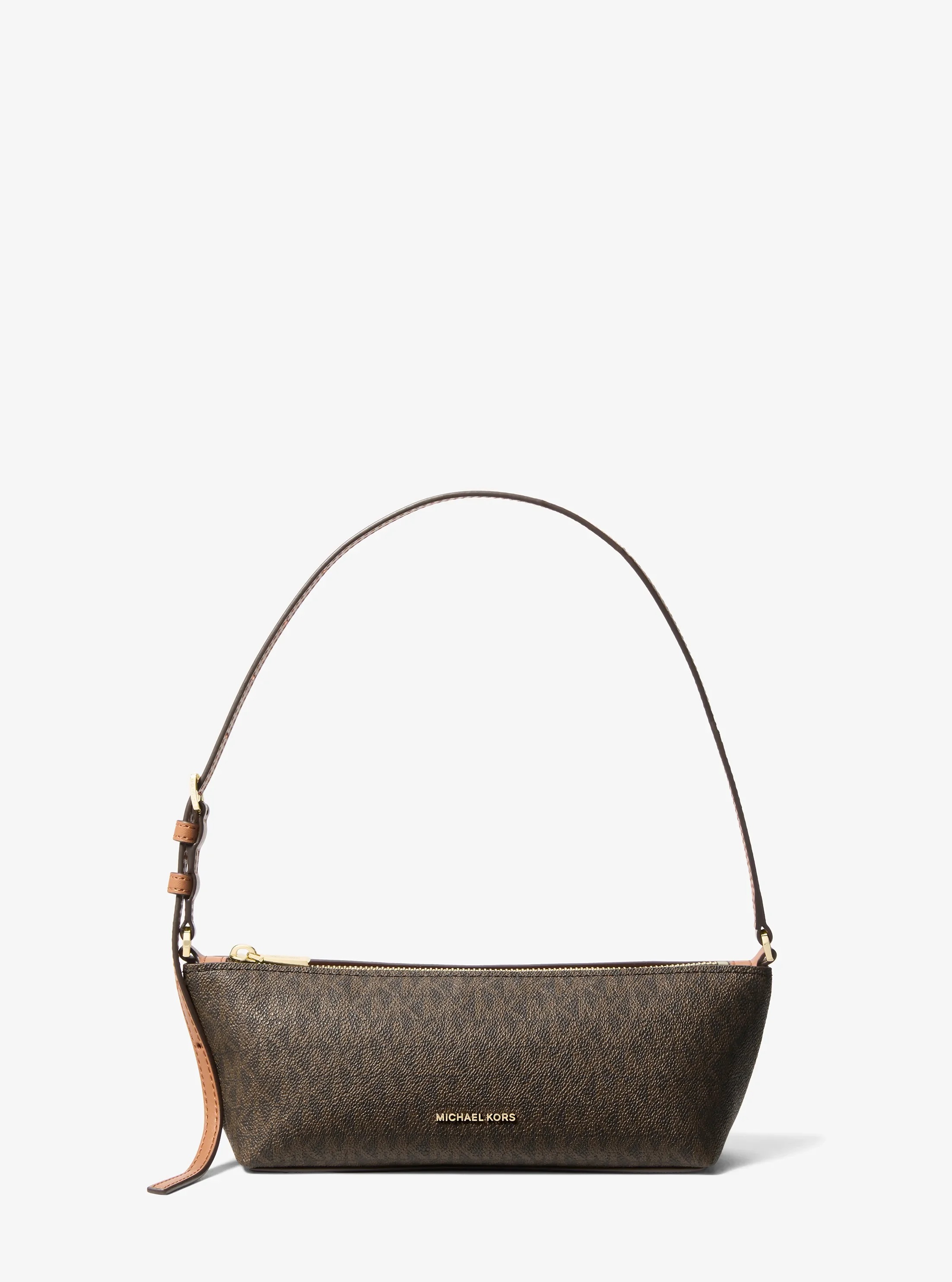 MICHAEL KORS LAILA SMALL SIGNATURE LOGO SHOULDER ΤΣΑΝΤΑ 