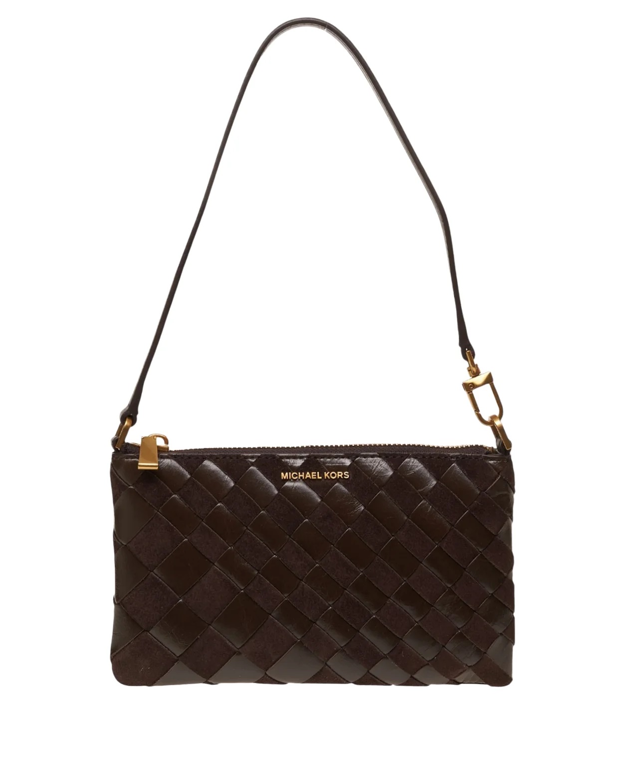 MICHAEL KORS JET SET MEDIUM LEATHER WRISTLET