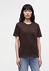 MICHAEL KORS COTTON EMBROIDERY T-SHIRT