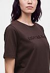 MICHAEL KORS COTTON EMBROIDERY T-SHIRT