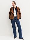 EMME EMMDOMINO STRETCH JERSEY BIKER JACKET