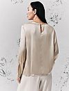 MARELLA MLLGETTONE SILK BLEND SATIN ΜΠΛΟΥΖΑ