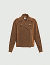 EMME EMMDOMINO STRETCH JERSEY BIKER JACKET