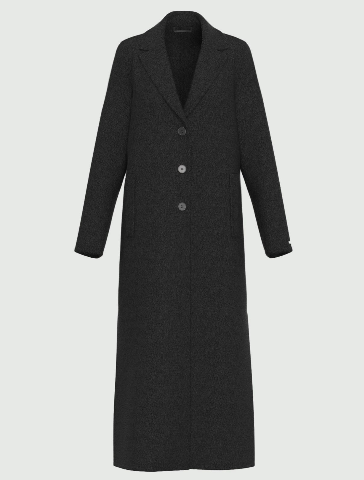 EMME EMMACCIUGA IN DOUBLE SIDED FABRIC LONG ΠΑΛΤΟ