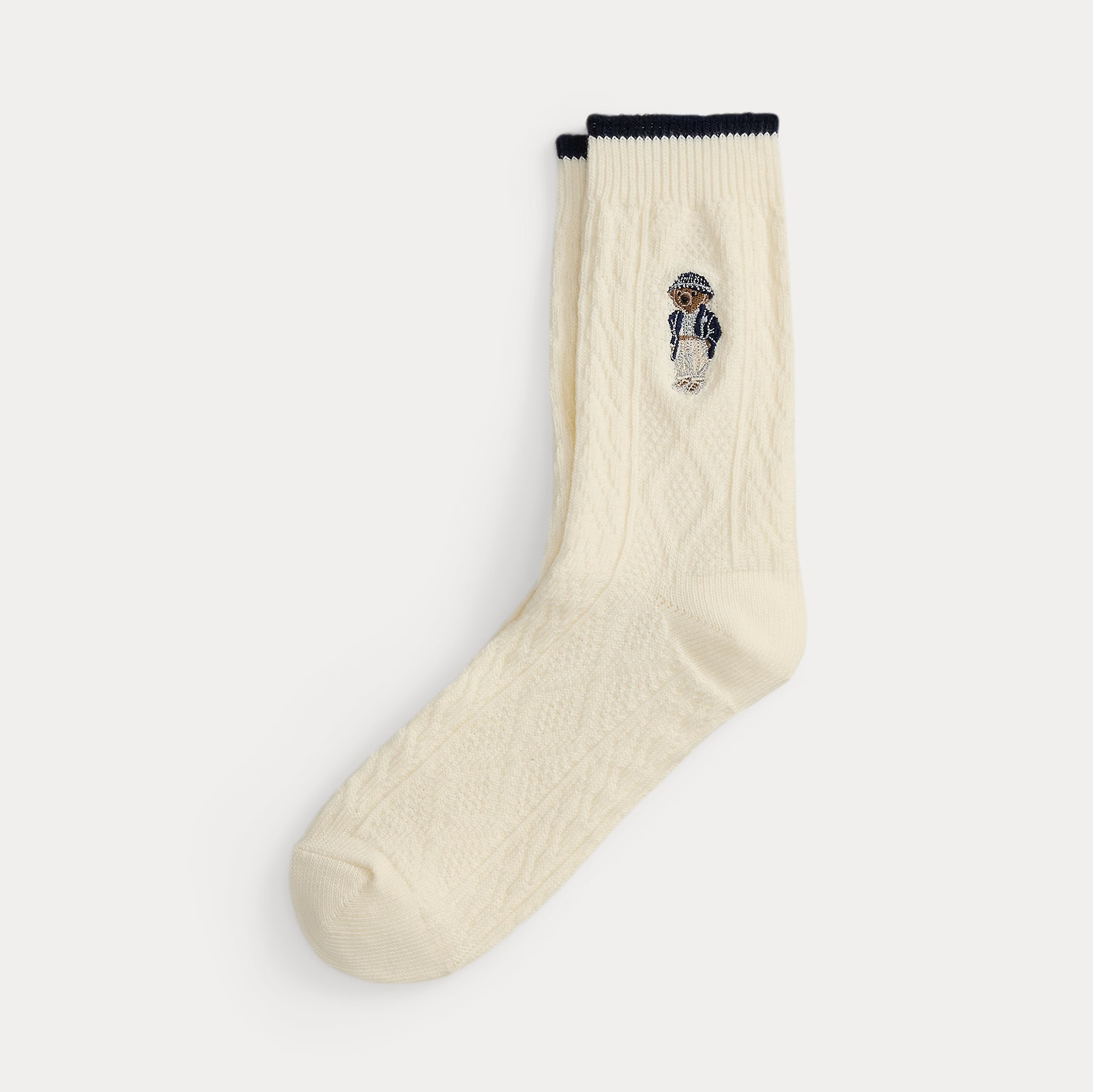 POLO RALPH LAUREN CABLE KNIT POLO BEAR CREW ΚΑΛΤΣΕΣ