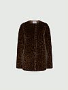 MARELLA MLSMACRO ANIMAL PRINT ΠΑΛΤΟ