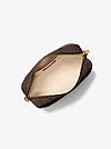MICHAEL KORS BRYANT SMALL LOGO EMBOSSED SUEDE CONVERTIBLE CROSBODDY ΤΣΑΝΤΑ