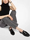 MICHAEL KORS JENNINGS CRINKLED LEATHER ΜΟΚΑΣΙΝΙΑ