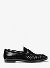 MICHAEL KORS JENNINGS CRINKLED LEATHER ΜΟΚΑΣΙΝΙΑ