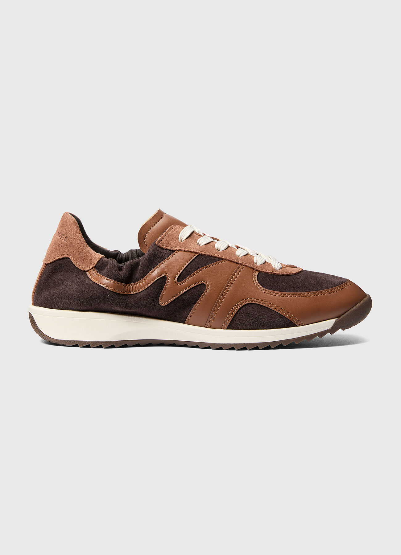 MICHAEL KORS COLT SUEDE AND LEATHER SNEAKERS