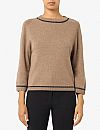 EMME EMMEGREGE WOOL AND CASHMERE ΠΛΕΚΤΟ