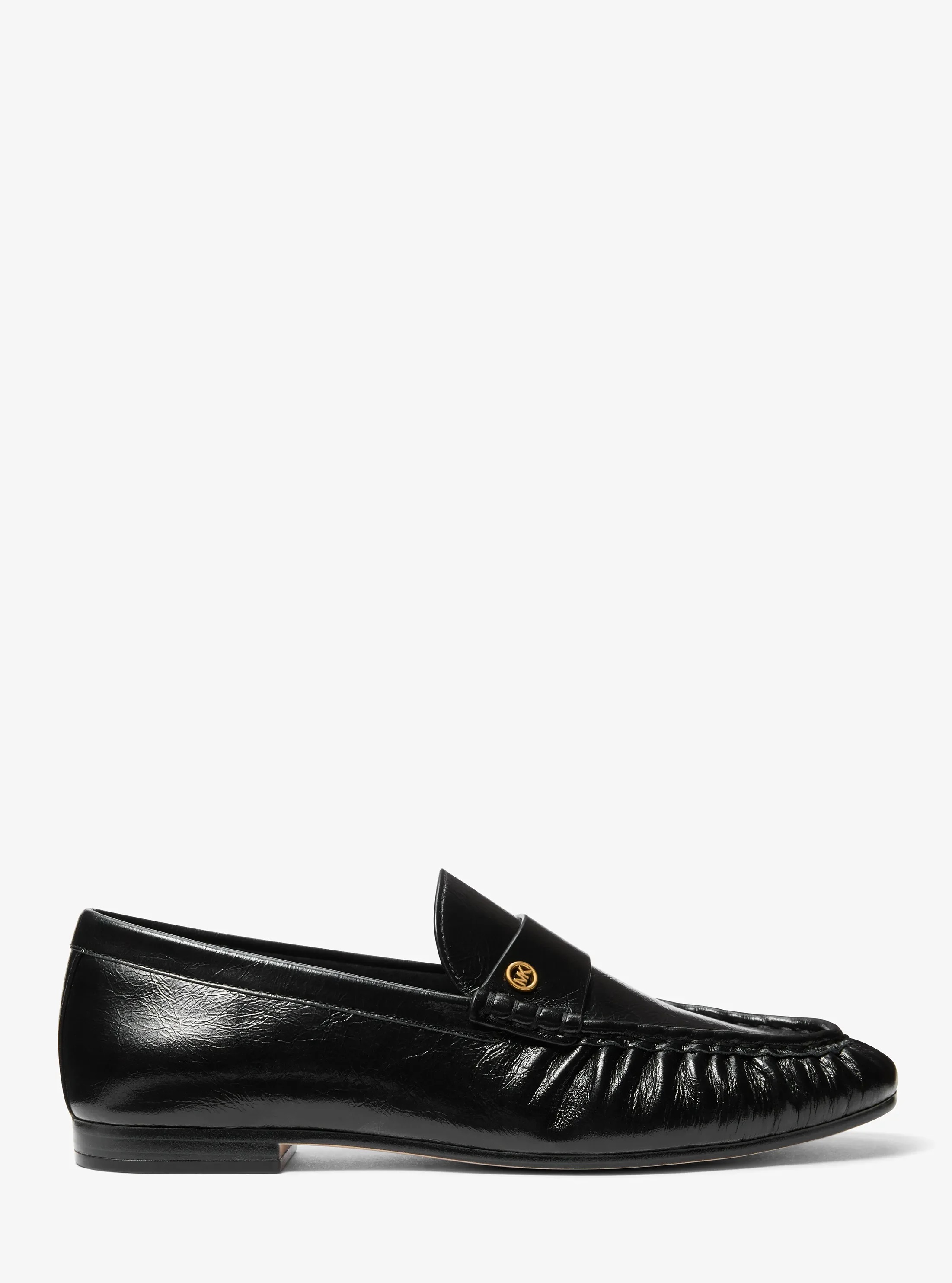MICHAEL KORS JENNINGS CRINKLED LEATHER ΜΟΚΑΣΙΝΙΑ