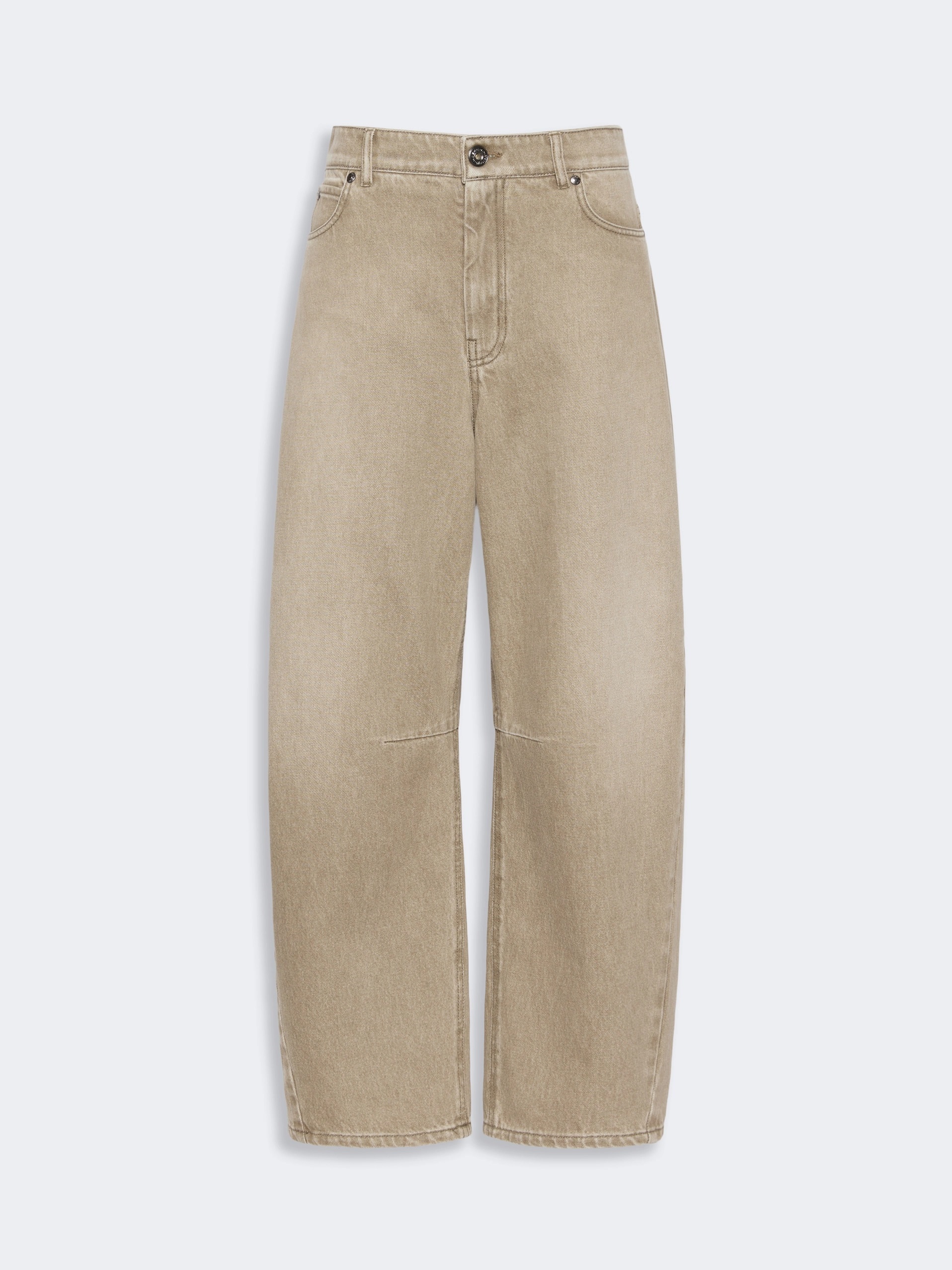 WEEKEND MAX MARA WKDARCADIA WORN LOOK BARREL LEG DENIM 