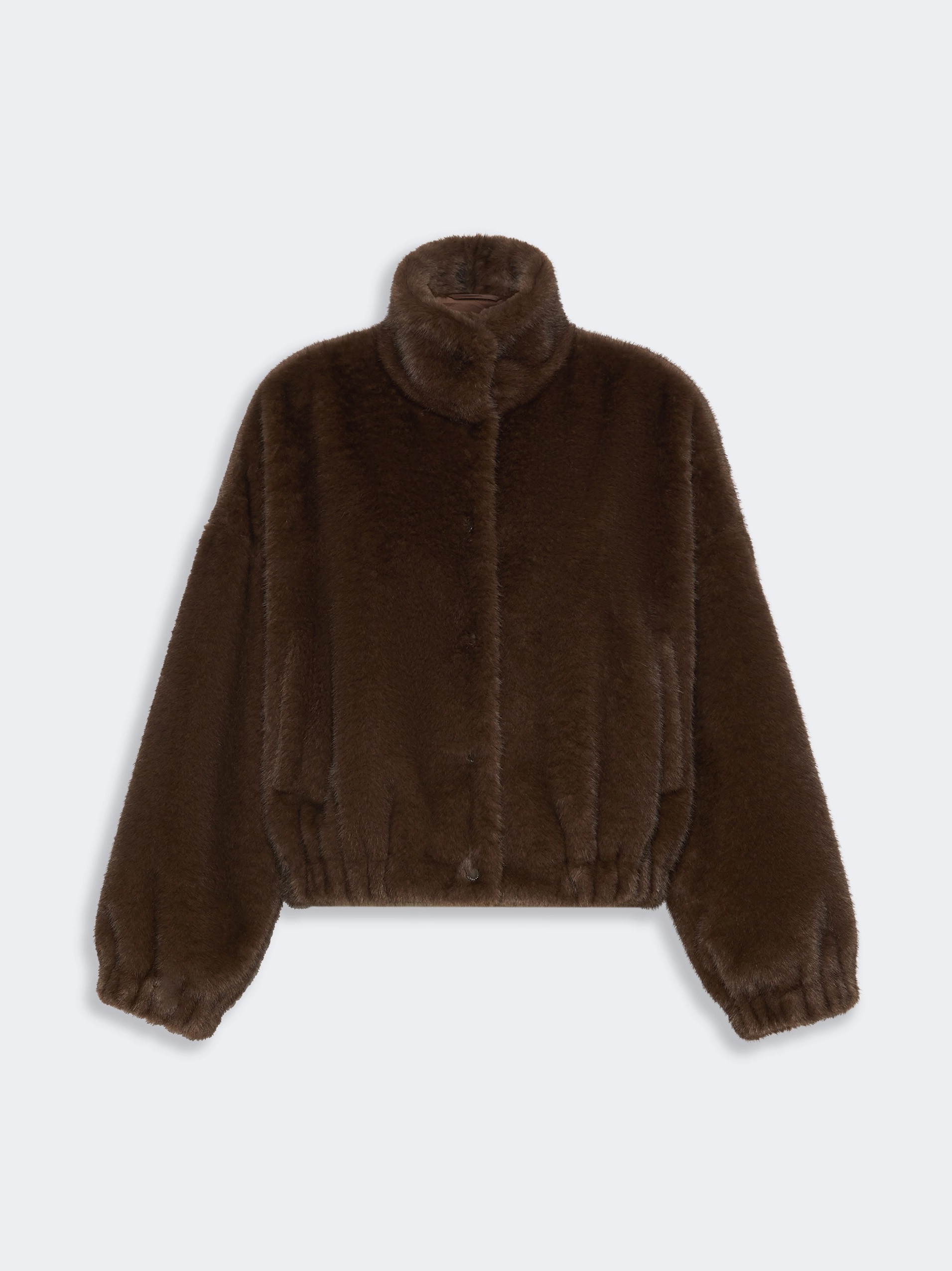 WEEKEND MAX MARA WKDANEMONE FLUFFY TEXTURED SHORT JACKET