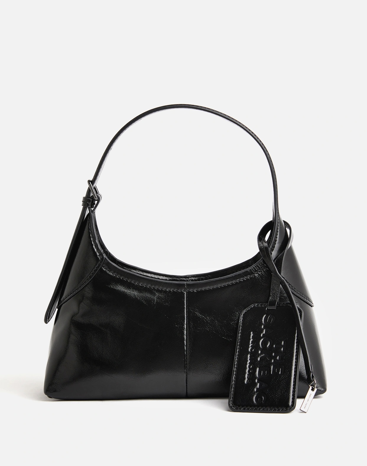MARC JACOBS SMALL BELTED CRINKLE LEATHER SACK SHOULDER ΤΣΑΝΤΑ
