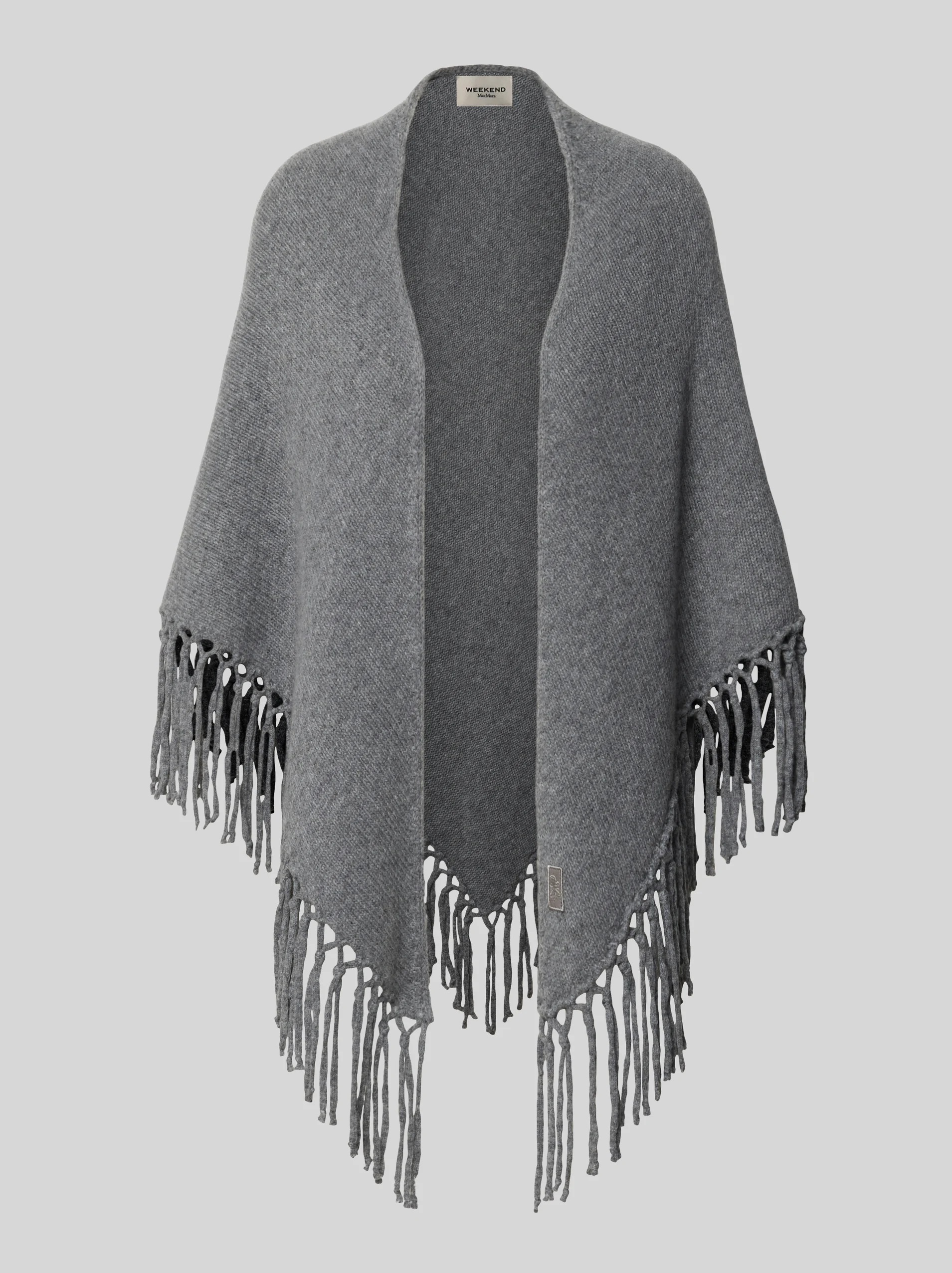 WEEKEND MAX MARA WKATORNADO FRINGED WOOL ΣΑΛΙ
