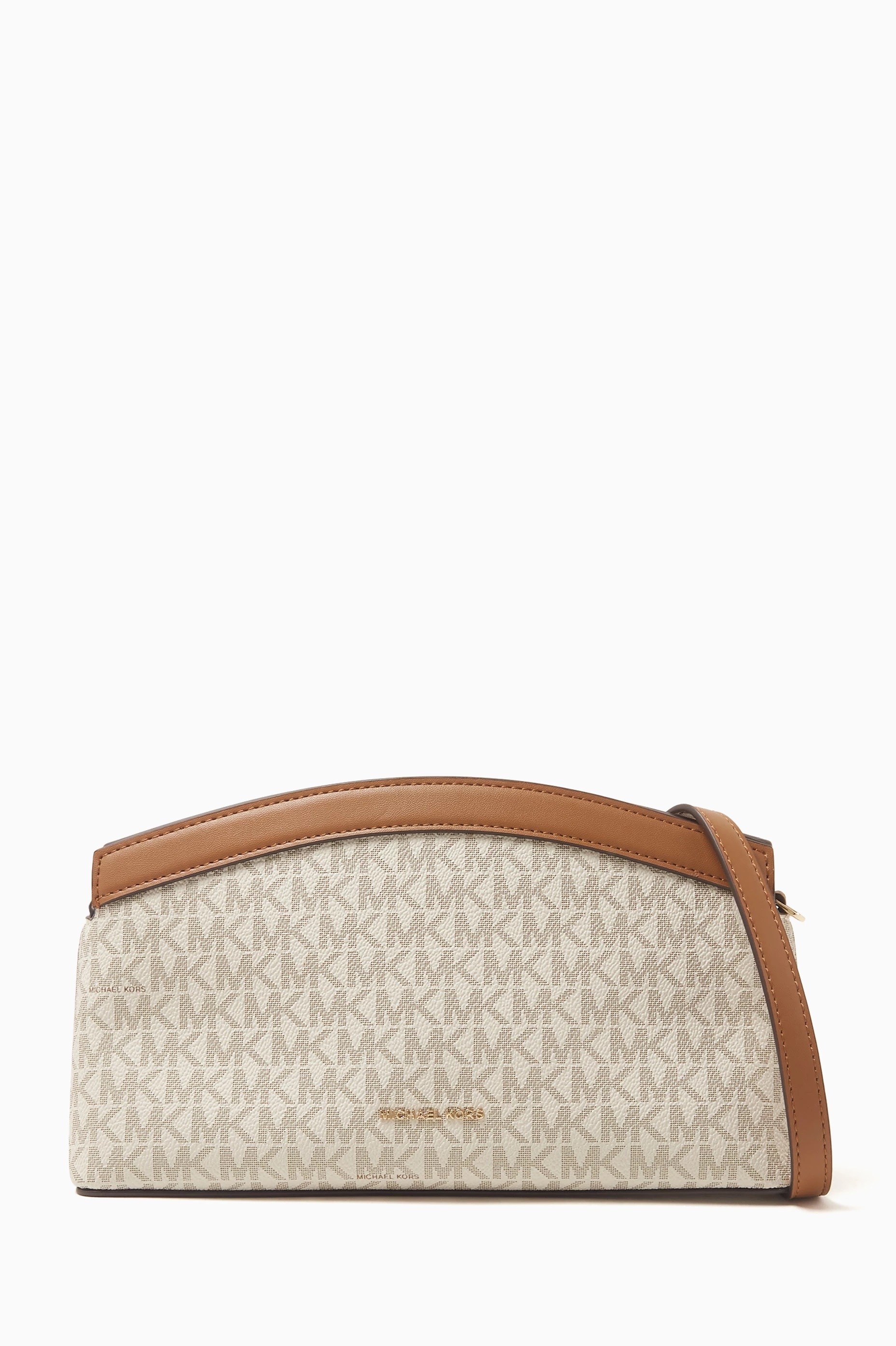 MICHAEL KORS ATHENA SMALL SIGNATURE LOGO CONVERTIBLE ΤΣΑΝΤΑ 