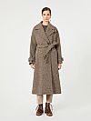 WEEKWND MAX MARA WKDTEMA LONG WOOL BLEND TWEED ΠΑΛΤΟ 