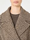 WEEKWND MAX MARA WKDTEMA LONG WOOL BLEND TWEED ΠΑΛΤΟ 