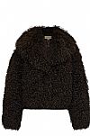 MICHAEL KORS CROPPED FAUX FUR ΓΟΥΝΑ