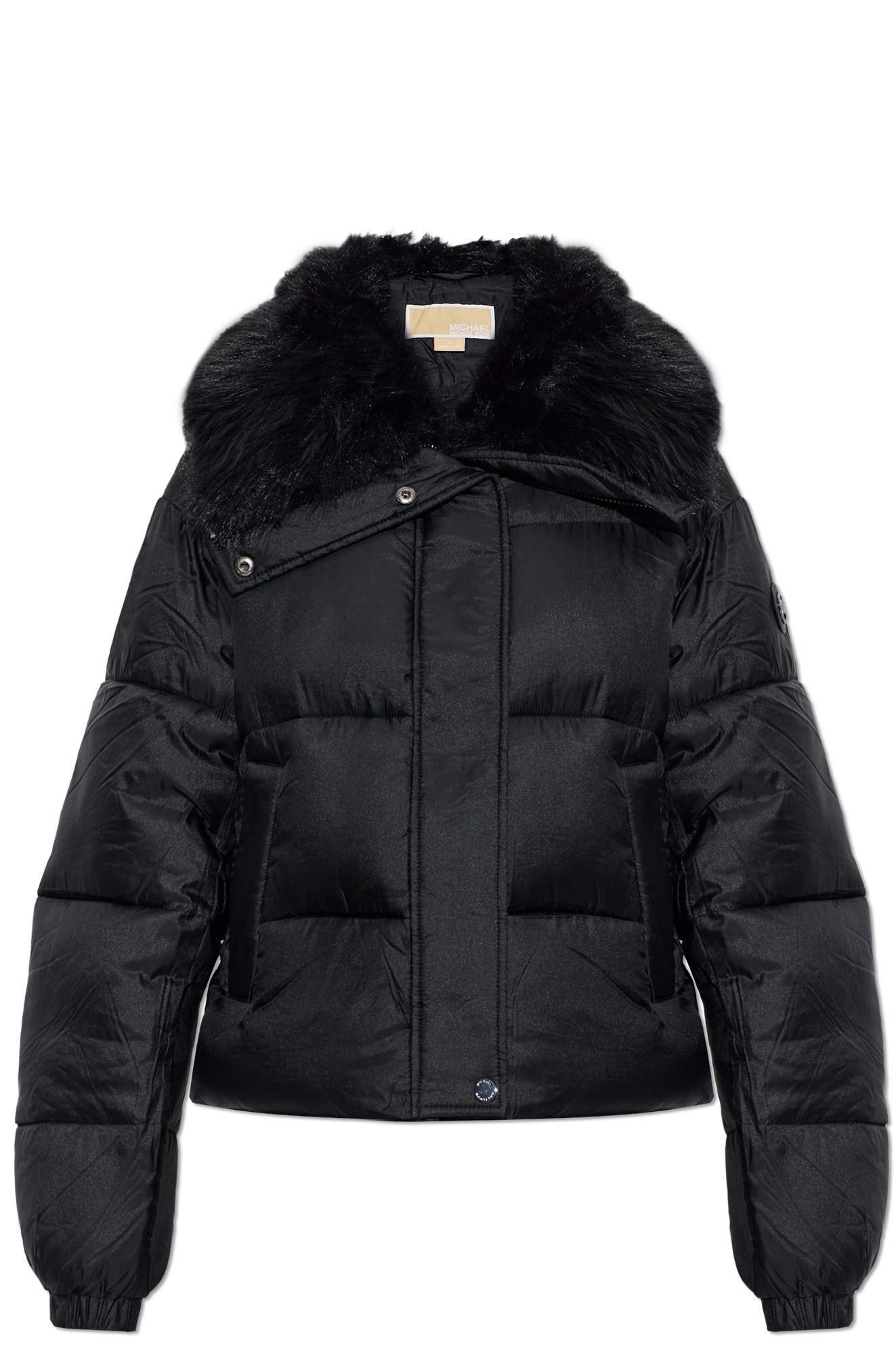 MICHAEL KORS PADDED JACKET WITH FAUX FUR ΜΠΟΥΦΑΝ