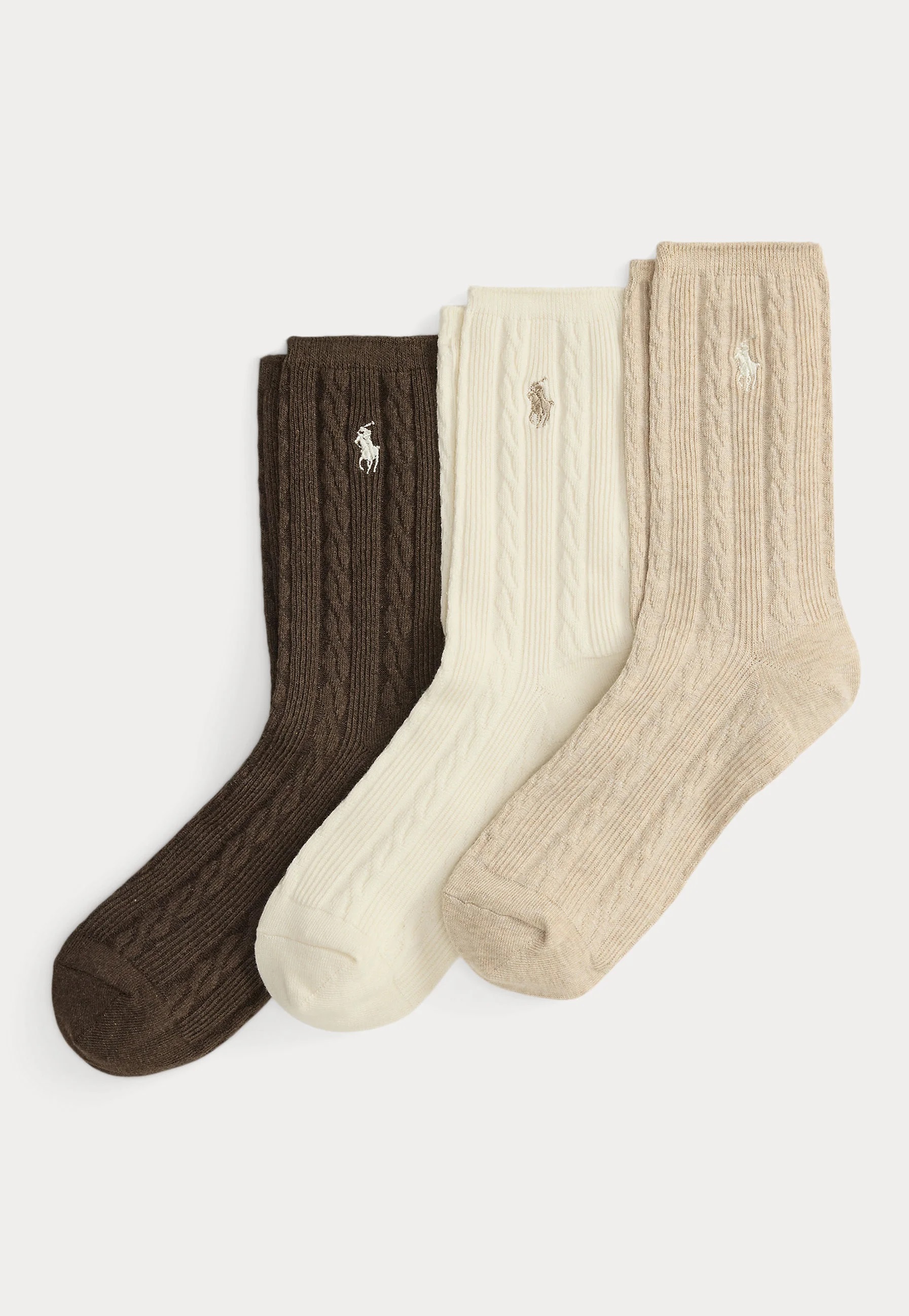 POLO RALPH LAUREN RIBBED COTTON BLEND TROUSER 3-PACK ΚΑΛΤΣΕΣ