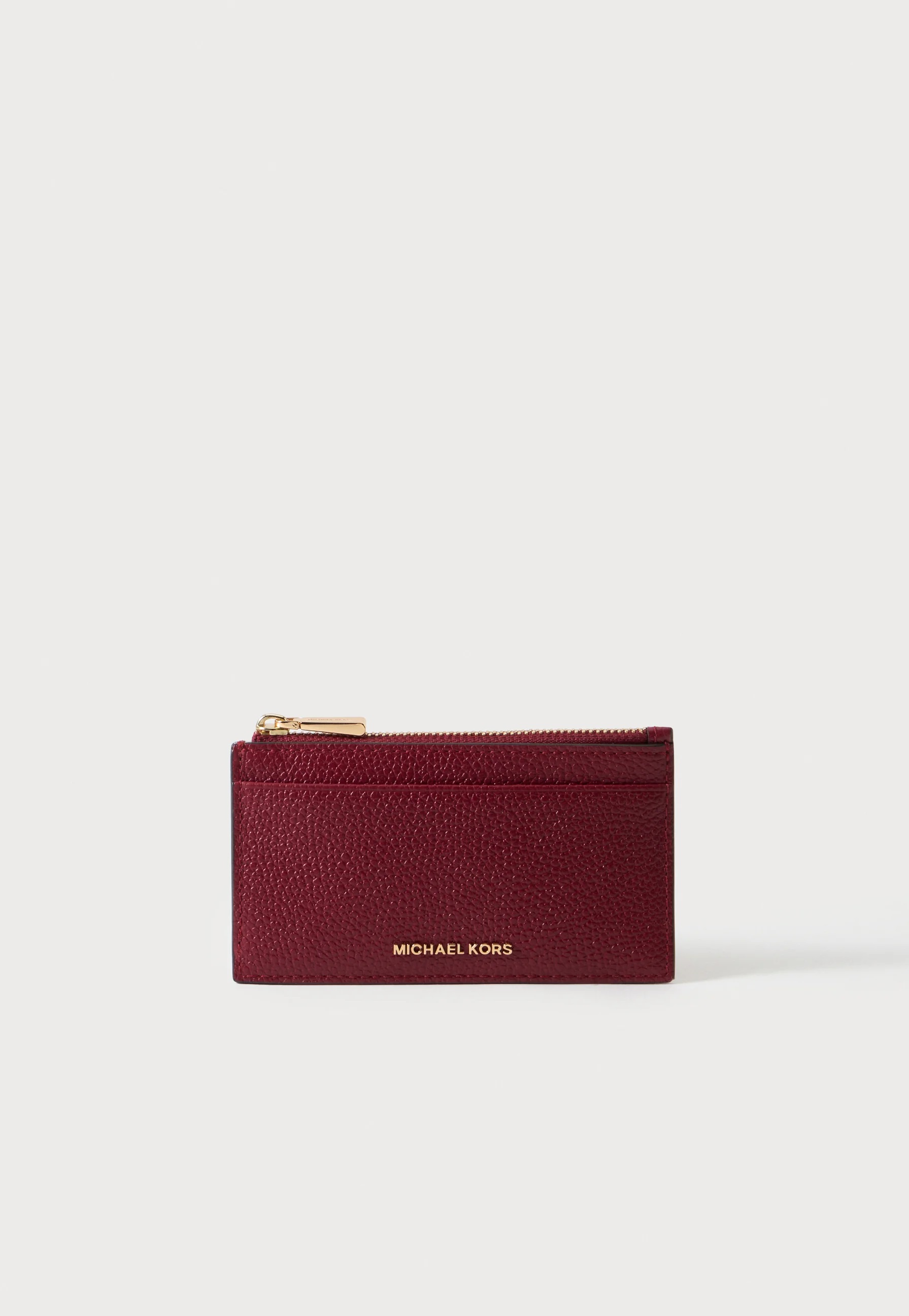 MICHAEL KORS JET SET LEATHER ZIP KEY CARD CASE