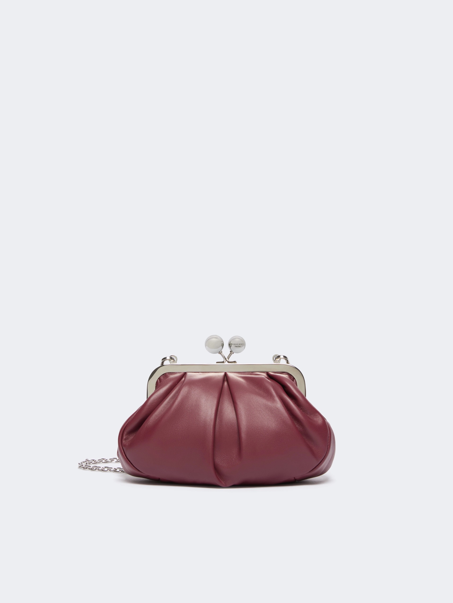 WEEKEND MAX MARA PRATI SMALL SHEEPSKIN PASTICCINO ΤΣΑΝΤΑ