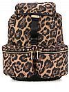 MICHAEL KORS PERRY ANIMAL LARGE NYLON BACKPACK