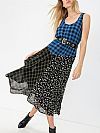 MICHAEL KORS MIXED PRINT GEORGETTE ΦΟΡΕΜΑ 