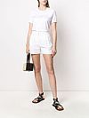 MICHAEL KORS PLEATED LINEN SHORTS