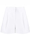MICHAEL KORS PLEATED LINEN SHORTS